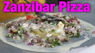 Zanzibar Pizza - Who invented this ridiculous combo?