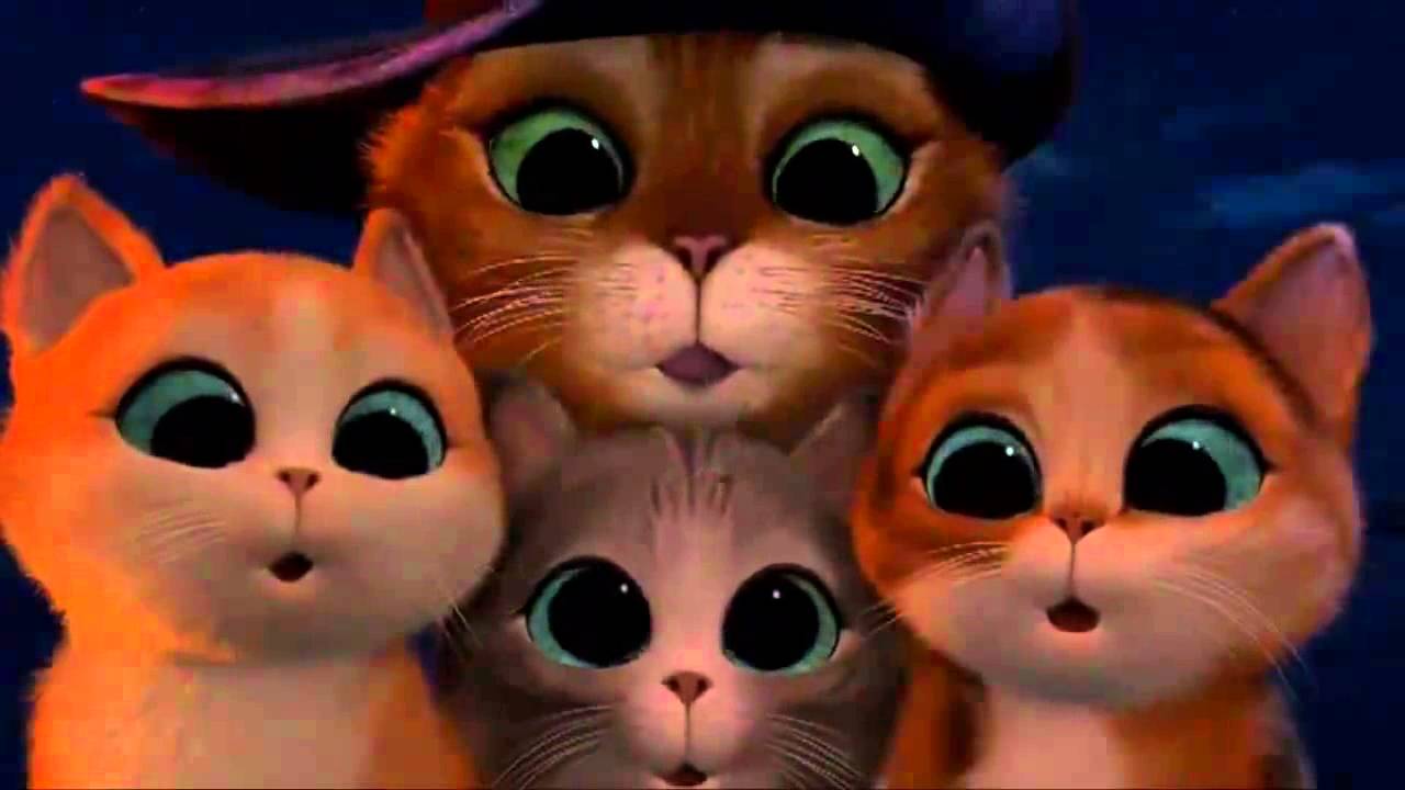 Кот в сапогах и три чертёнка HD YouTube