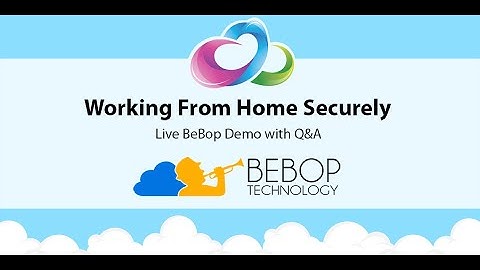 Live BeBop Demo with Q&A with Michael Kammes