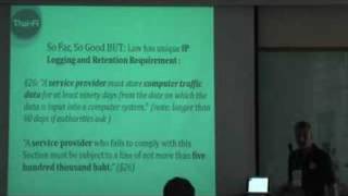 BarCamp Bangkok 2 - Thailand's new cyber law - compliance overview of computer crime act