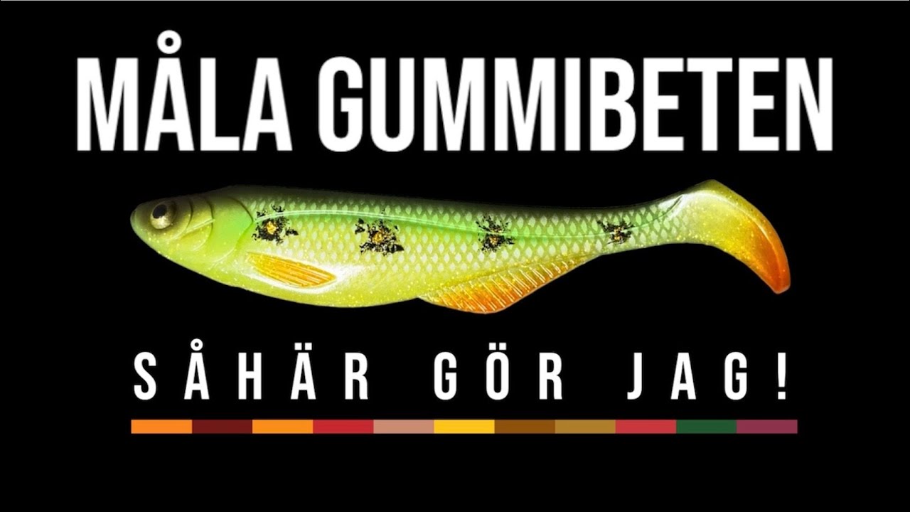 Måla GUMMIBETEN - Såhär gör jag!