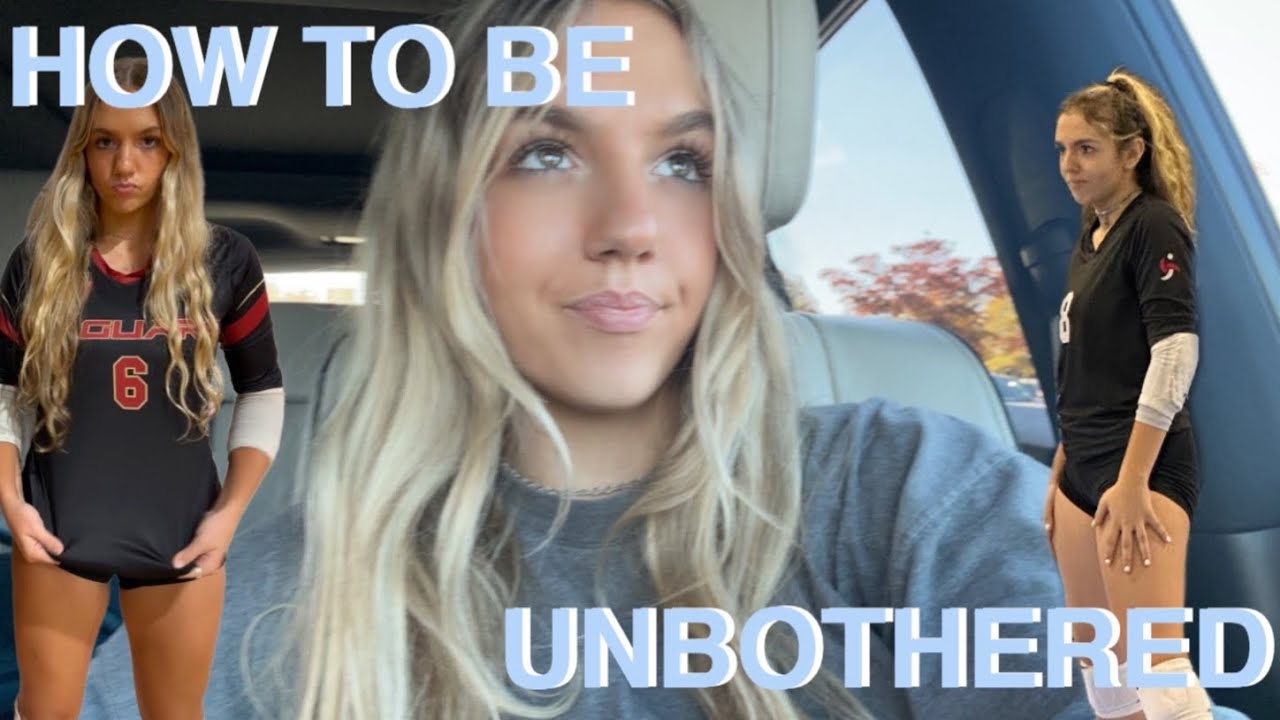 how to be UNBOTHERED on the VOLLEYBALL COURT (dealing with jealousy) YouTube