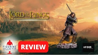 Vidéo: Iron Studios - Aragorn - Le Seigneur des Anneaux - LOTR statue BDS Art Scale 1/10