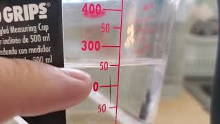 Science 8 - Mass/Volume Ratio Lab (part 1) - Instructions and First Trials