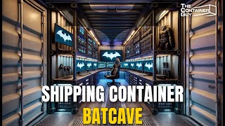 Shipping Container BATCAVE w/ @theHacksmith