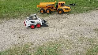 All New Double E,E594 First test with E591 articulated hauler#hobbies #rc #construction #double #1st