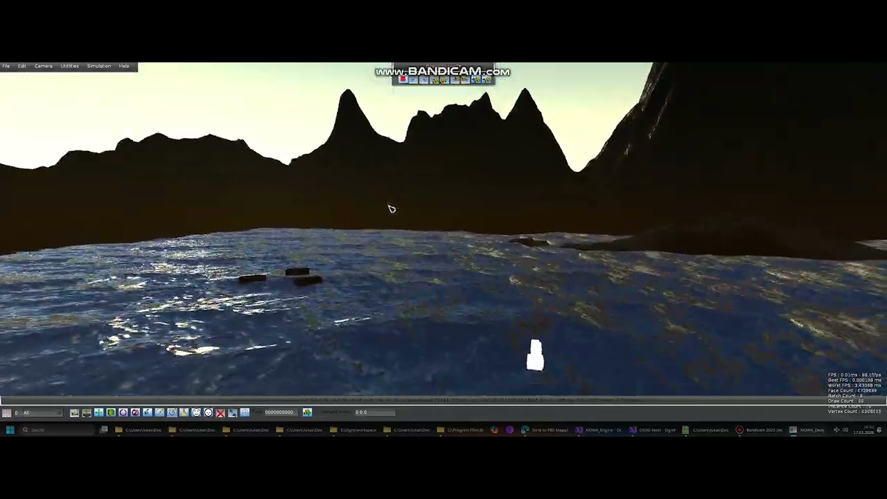 Ogre-Next Ocean rendering