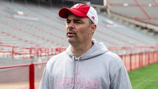 Ryan Held compares Husker practice to Rocky IV