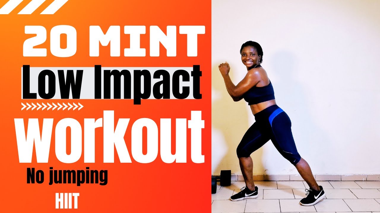 🔥 20 MIN LOW IMPACT HIIT 🔥 Knee-Friendly Fat Burn! NO JUMPING Cardio ...