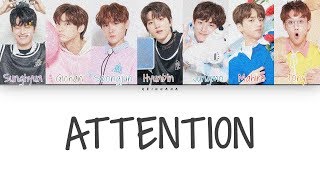 PRODUCE X 101 Half Seasoned Half Fried - Attention (Color Coded Lyrics Eng)