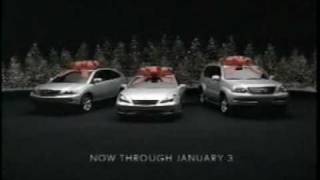 ADVENT CALENDAR Day 25 - Lexus December to Remember ad, 2005