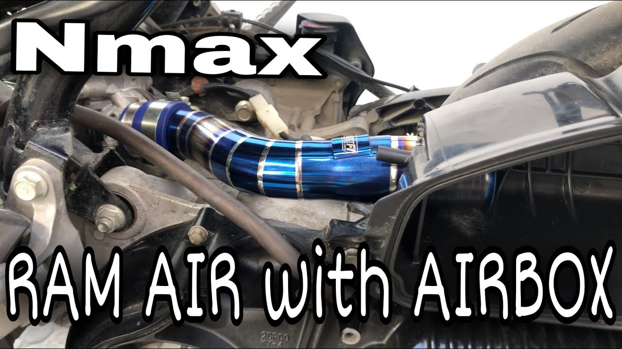 Installing Ram Air with Airbox (Project Fi) | Yamaha Nmax 155 - YouTube