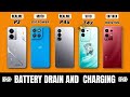 realme P4x 5g vs Moto G57 Power vs vivo T4x vs Infinix Note 50s  - Battery Drain and Charging test