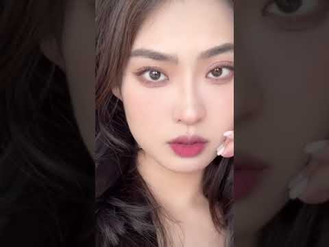 눈썹 짙은 이쁜 누나 메이크업