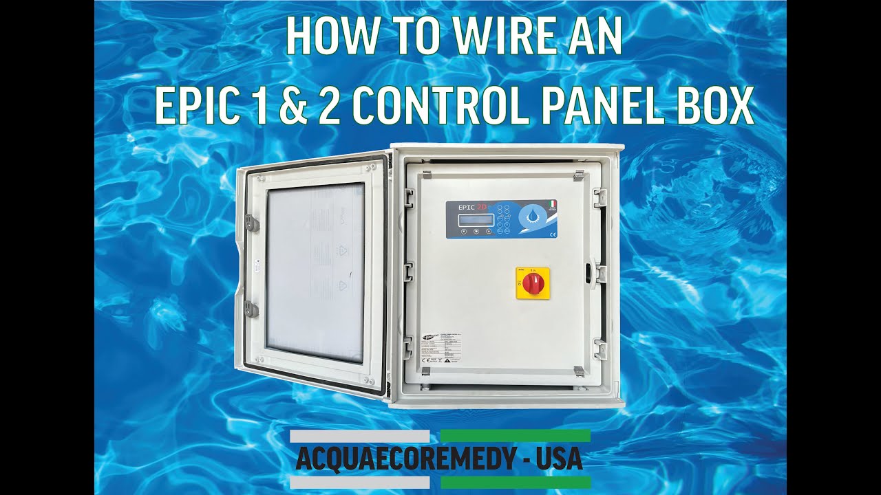 HOW TO WIRE A EPIC 1 AND 2 CONTROL PANEL BOX
