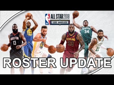 NBA 2K18 Roster update ALL STAR lineups + MORE! - YouTube