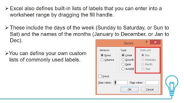 Std 7 MS Excel Chapter 5 Part 1 Session 1 Video