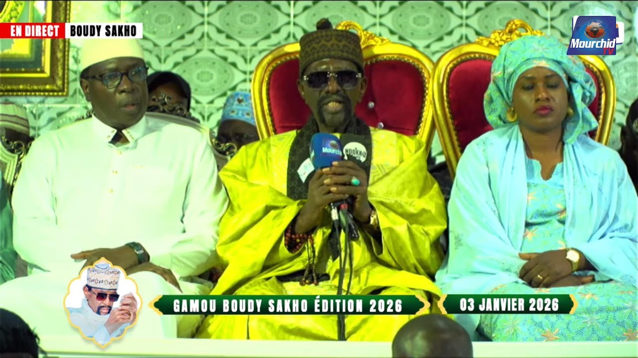 🔴EN DIRECT CEREMONIE OFFICIELLE GAMOU BOUDY SAKHO EDITION 2026
