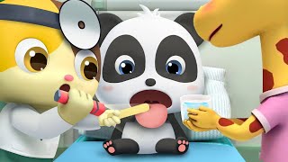 baby panda got sick for kids kids cartoon nursery rhymes kids songs babybus