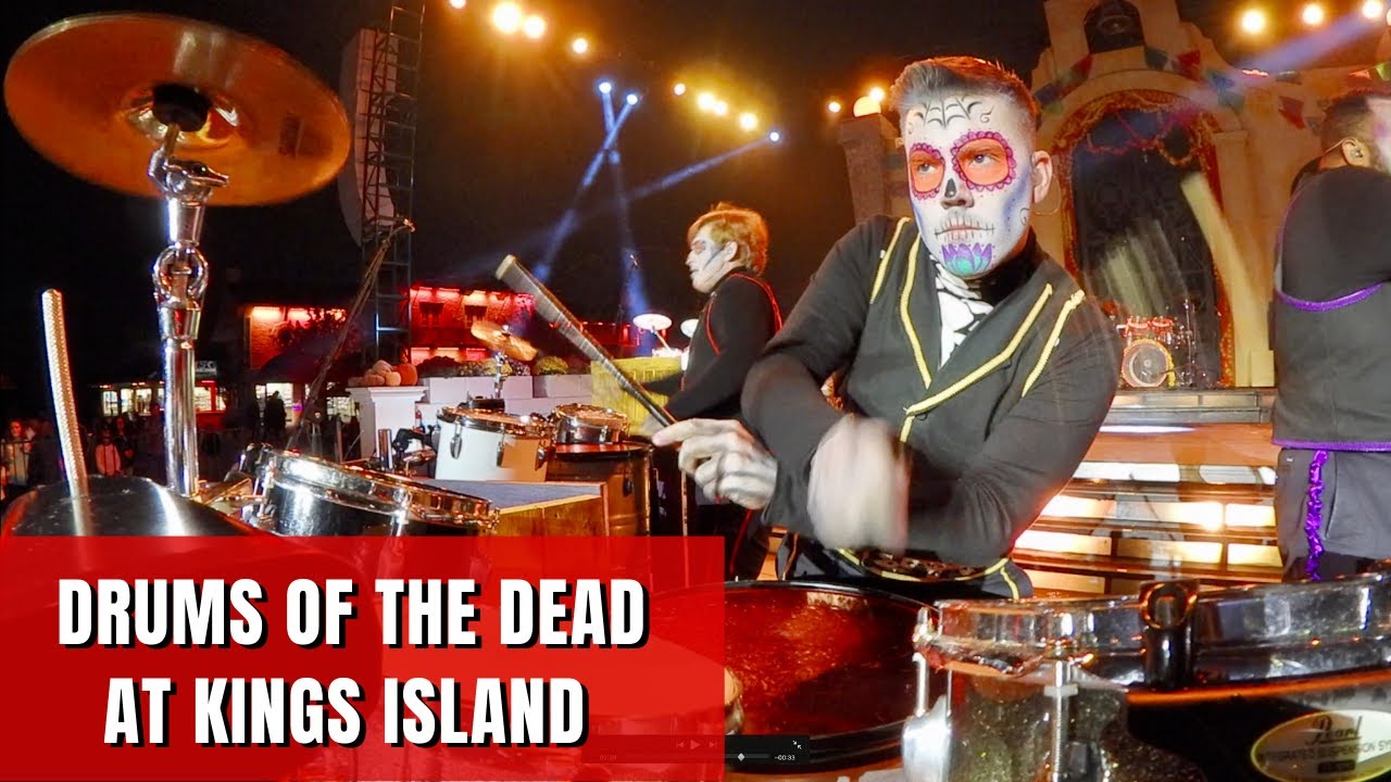 Kings Island Drums of The Dead 2021 (Drum Cam) YouTube