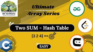Two Sum Problem | Hash Table Approach | Ultimate Array Series 🚀