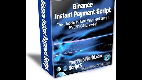 Binance Instant Payment Script Admin area - How to Use