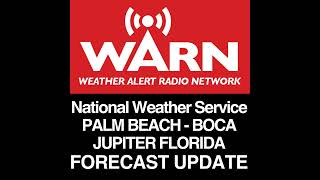 Thumbnail PALM BEACH BOCA RATON AND JUPITER FLORIDA FORECAST - UPDATE
