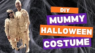 Famous DIY No-Sew Mummy Halloween Costume Profile