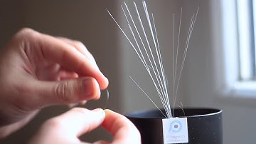 life-size visual of the MicroWire sensor