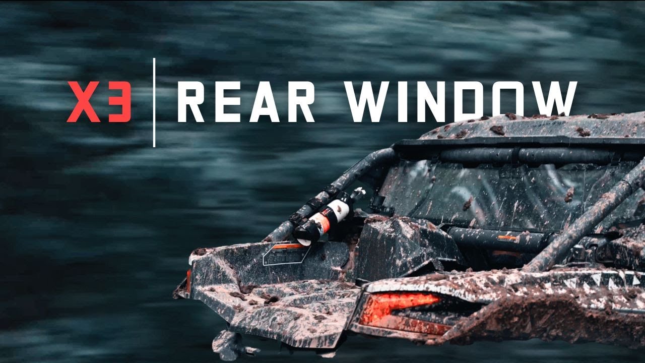 X3 Rear Window Can-Am X3 Rear Hardcoated Window – Worth It? Full Review & Ride Test ...