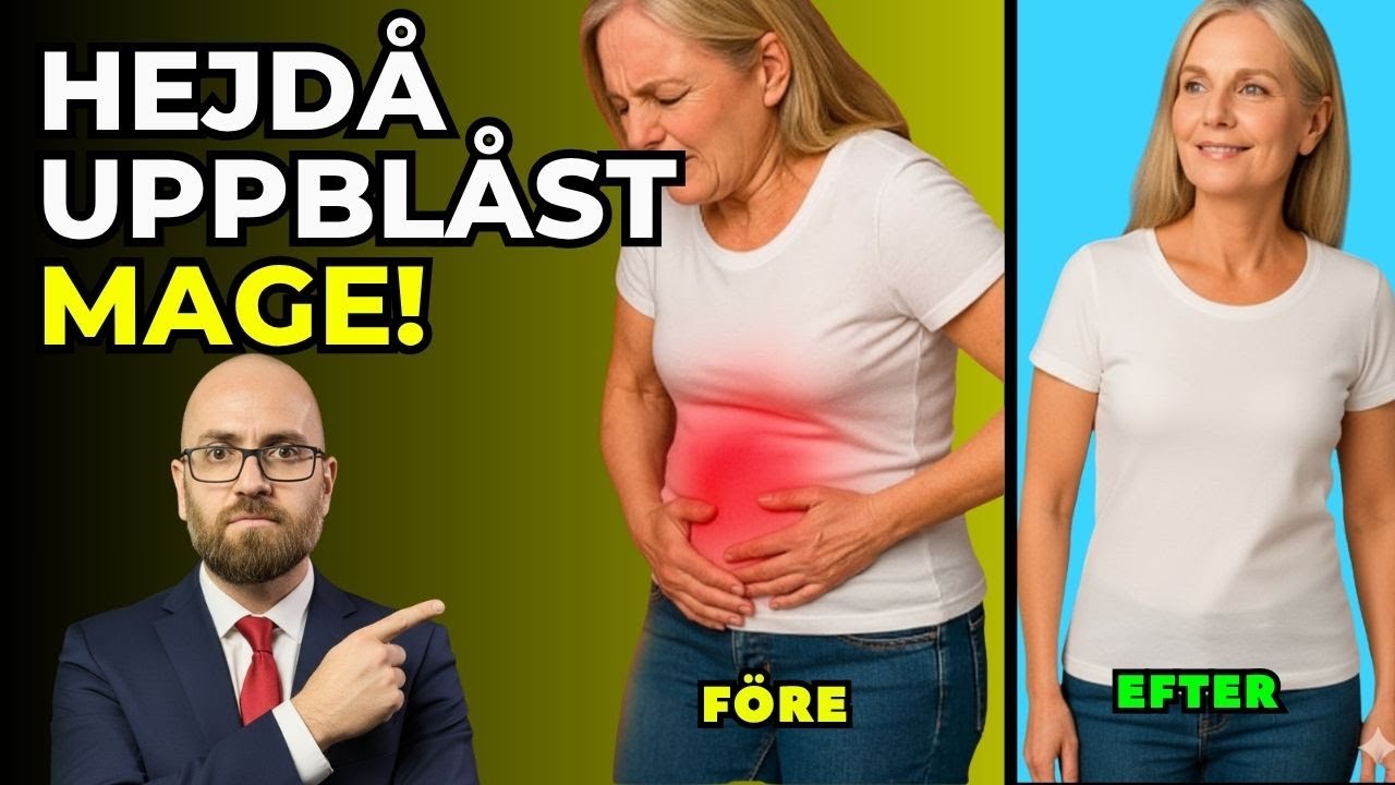 Din uppblåsta mage är inte normal – så blir du av med gaser för gott