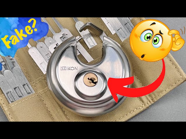 [1577] Mysterious “Ikon” H70 Disc Lock Picked