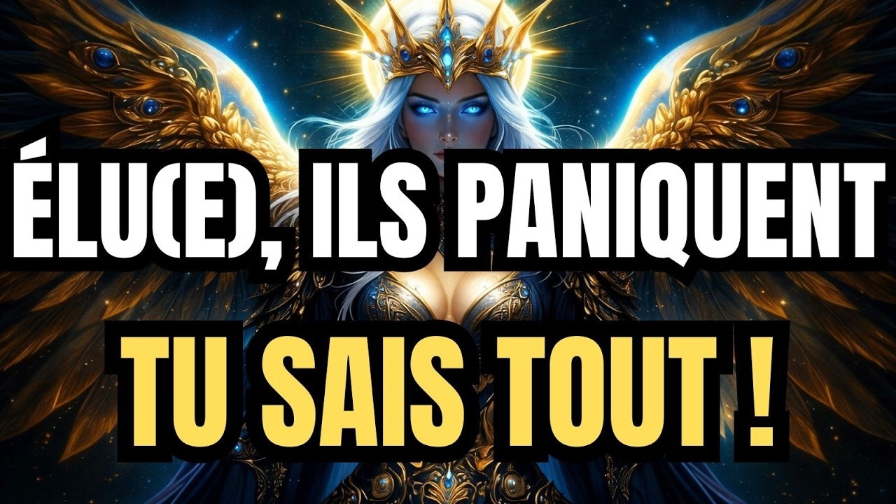 ÉLU(E),PANIQUE TOTALE 👿 ILS RÉALISENT ENFIN QUE TU SAIS ET ÇA LES CONSUME DE L'INTÉRIEUR