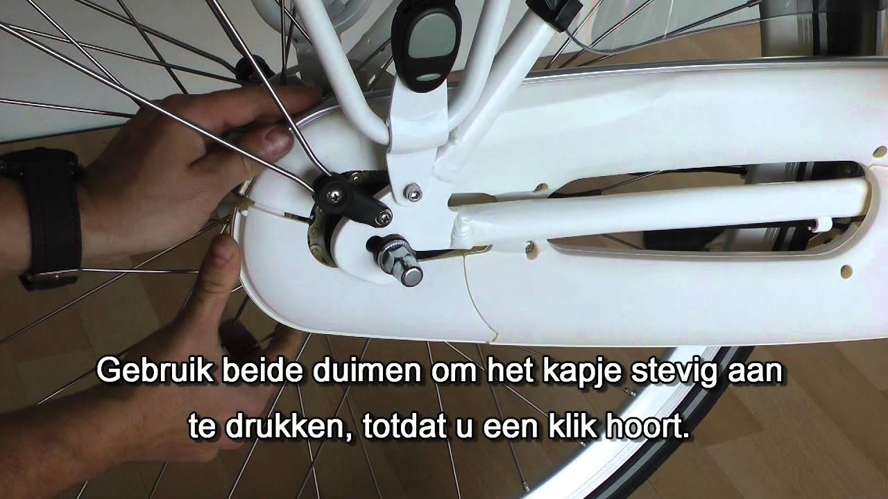 Smeren van ketting (E-bikez) - YouTube