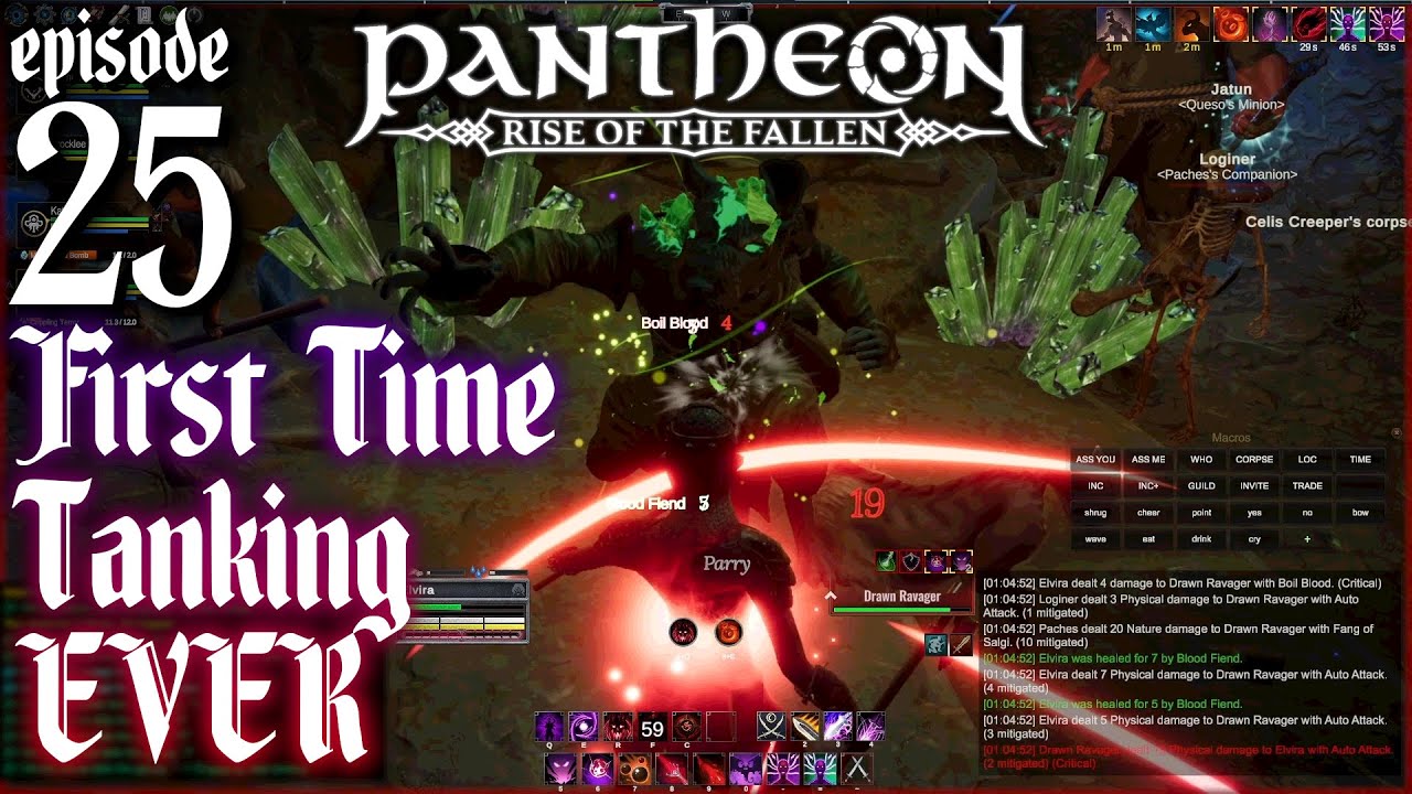 Dire Lord LVL 13: first time tanking EVER! HC entrance | Pantheon: Rise of the Fallen