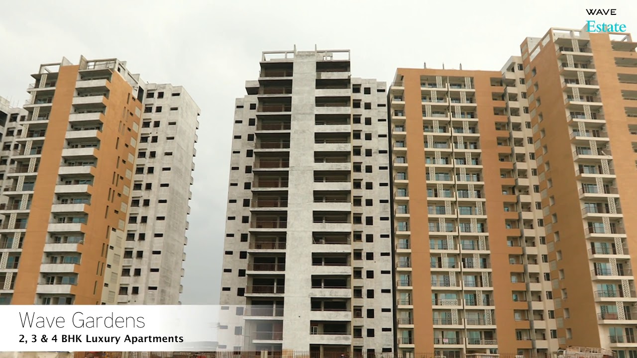 Wave Estate Wave Gardens Luxury flats in Mohali YouTube