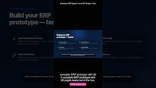 Enterprise ERP System Axure RP Templat Intro