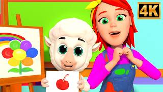 learn colors song kindergarten learning video nursery rhymes