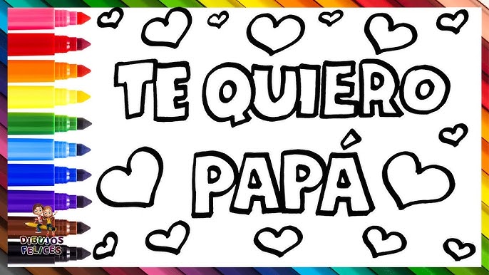 Cómo Dibujar Te Quiero Papá 👨👧👦💕 Dibuja y Colorea Te Quiero Papá Arcoiris 🌈 Dibujos Para Niños - YouTube c-mo-dibujar-te-quiero-pap-dibuja-y-colorea-te-quiero-pap-arcoiris-dibujos-para-ni-os-youtube