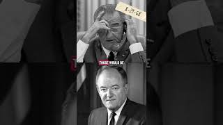 LBJ: Possible VP Fred Harris (LBJ &amp; Hubert Humphrey) 8-29-68