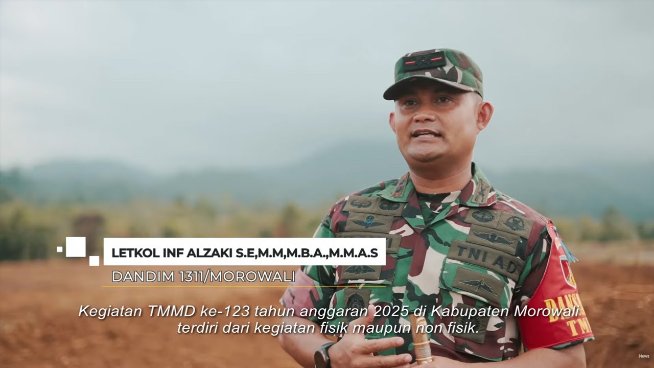 Pengabdian Morowali Untuk Negeri (Kisah Perjalanan TMMD ke-123 TNI AD di Kodim 1311/Morowali)