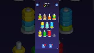 Nut Sort Gameplay - Level 201 | Sorting Puzzle Challenge #androidgaming #gamingcommunity #nutsort