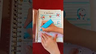Membuat journal tema DORAEMON🐈🐱