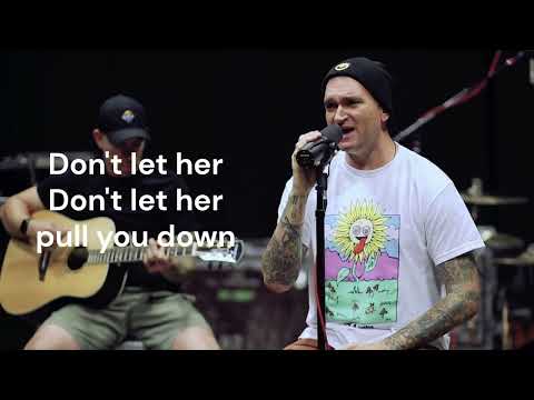 New found glory -Don't let her pull you down acoustic version with lyrics    #newfoundglory