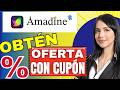 Cómo conseguir cupones de Amadine y ahorrar