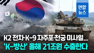 'K-방산' 올해도 진격 채비…K2 전차 앞세워 21조원 수출한다/ 연합뉴스/ 연합뉴스 (Yonhapnews)