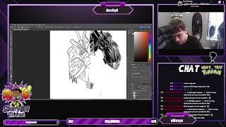 Deadpool Wolverine Tattoo Design Time Lapse