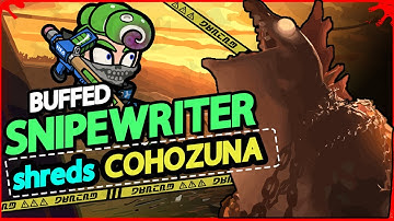 Newly Buffed Snipewriter Shreds Cohozuna - Salmon Run Splatoon 3 Sizzle Season