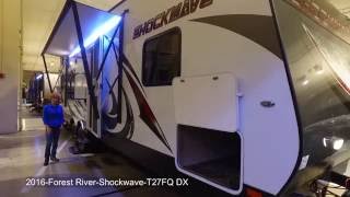 2016 Forest River RV Shockwave T27FQ DX