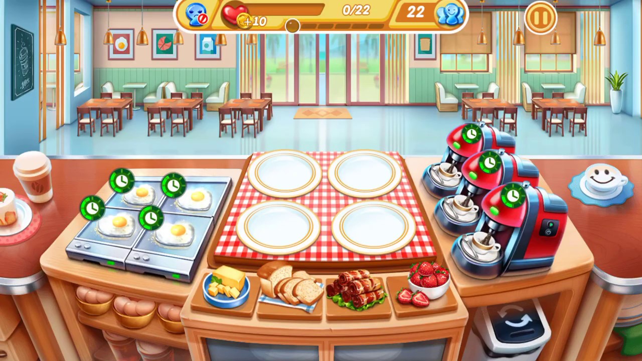 Cooking City - Breakfast Bar Level 14-3 (No Boosters)